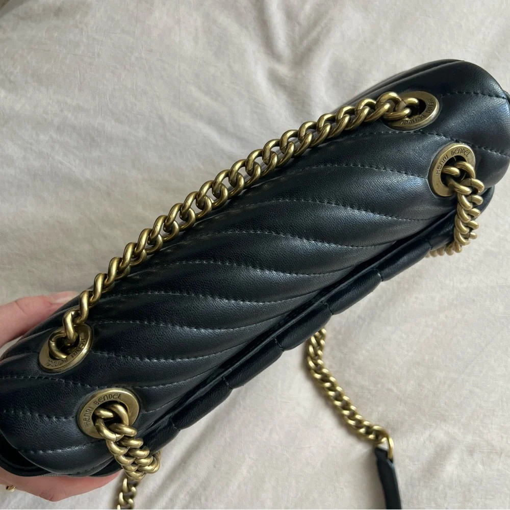 Henri Bendel Leather Crossbody Shoulder Bag - Picture 16 of 16